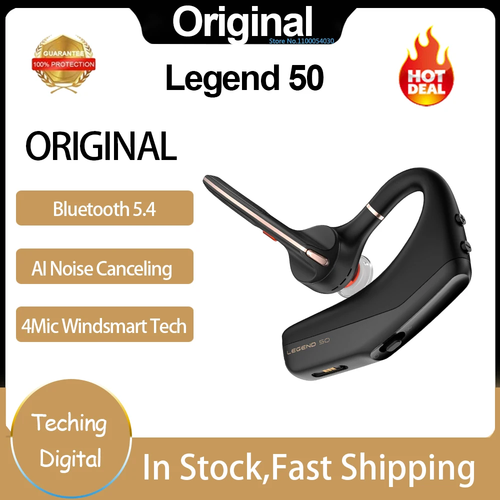 Poly Voyager Legend 50 UC/Legend 50 Bluetooth ヘッドセット AI