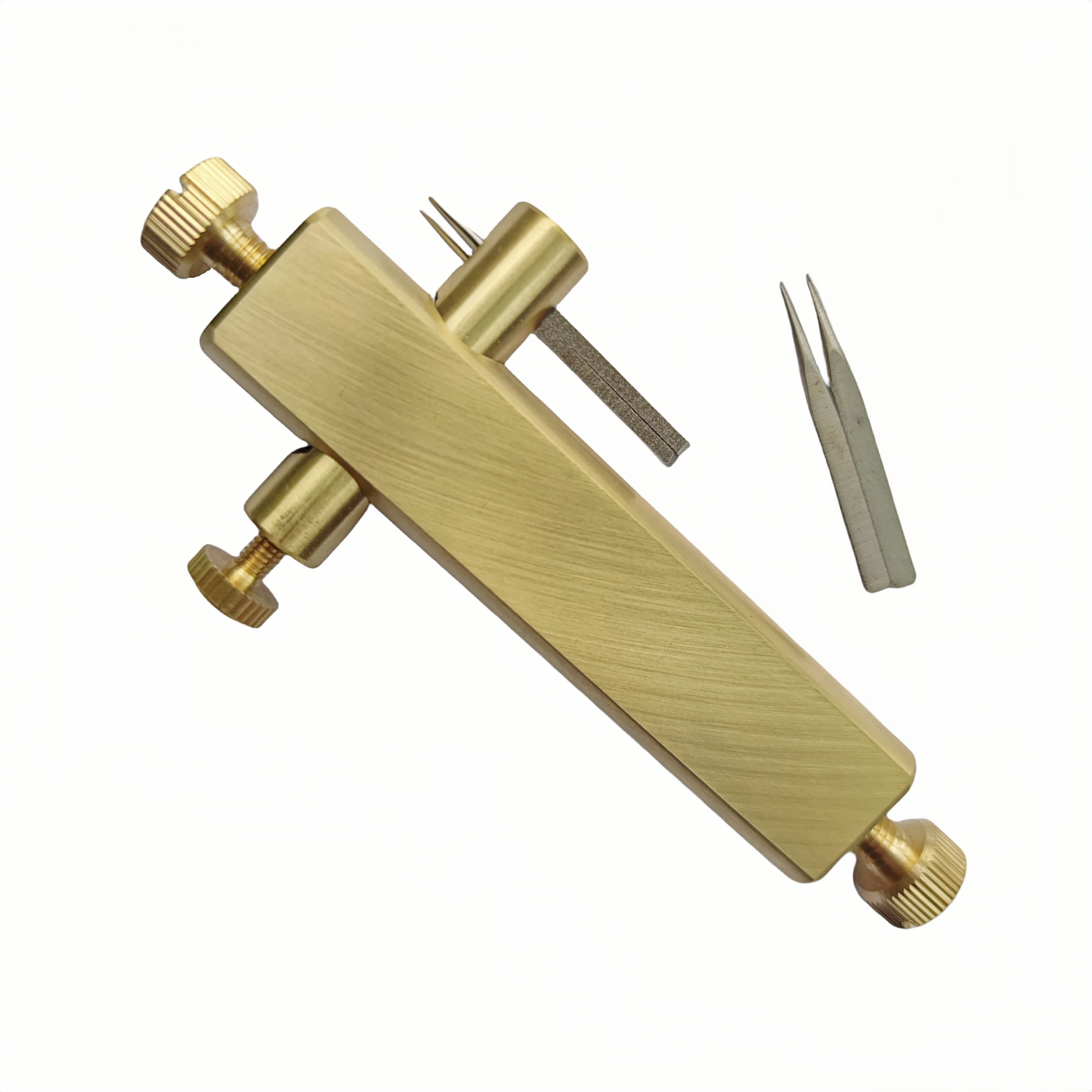 Violin brass purfling groove slotting machine clean knife, viola Luthier making tool