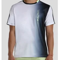 Bullpadel Men's T-Shirt Summer Tennis Short Sleeve Outdoor Running Loose Tops Football Badminton Comfortable Breathable T-Shirt 1