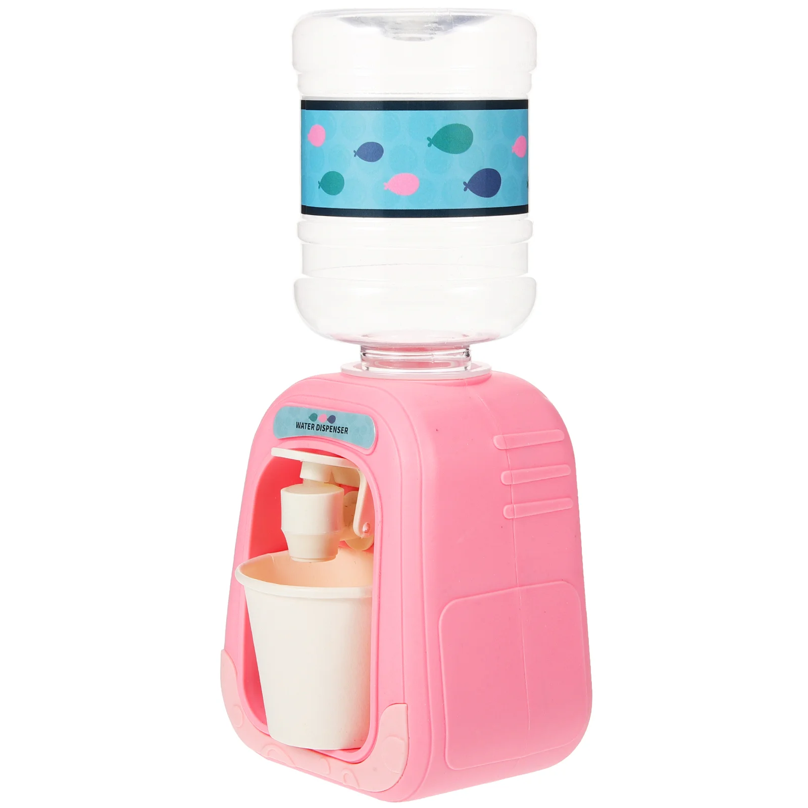 Miniature Water Dispenser House Simulation Candy Fun Drinking Machine Food Play Scene Props Matching Model (Pink) Models water filter replacement compatible models lt500p gen11042fr 08 2 water purifier for drinking water filter distiller aquari