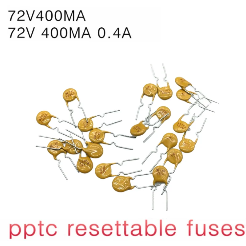 20PCS-PTC-Resettable-Fuses-RXEF040-72V-0-4A-400MA-400MA-PPTC-Polymeric ...