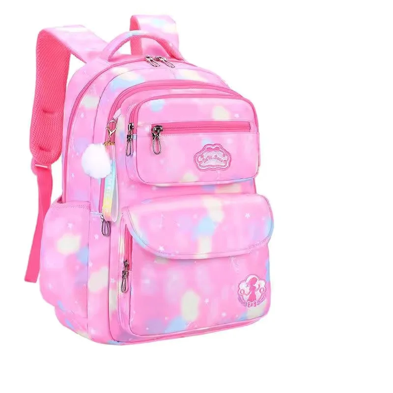 Girl Children Backpack School Bag Back Pack Pink For Kid Child Teenage Schoolbag Primary Kawaii Cute Waterproof Little Class Kit