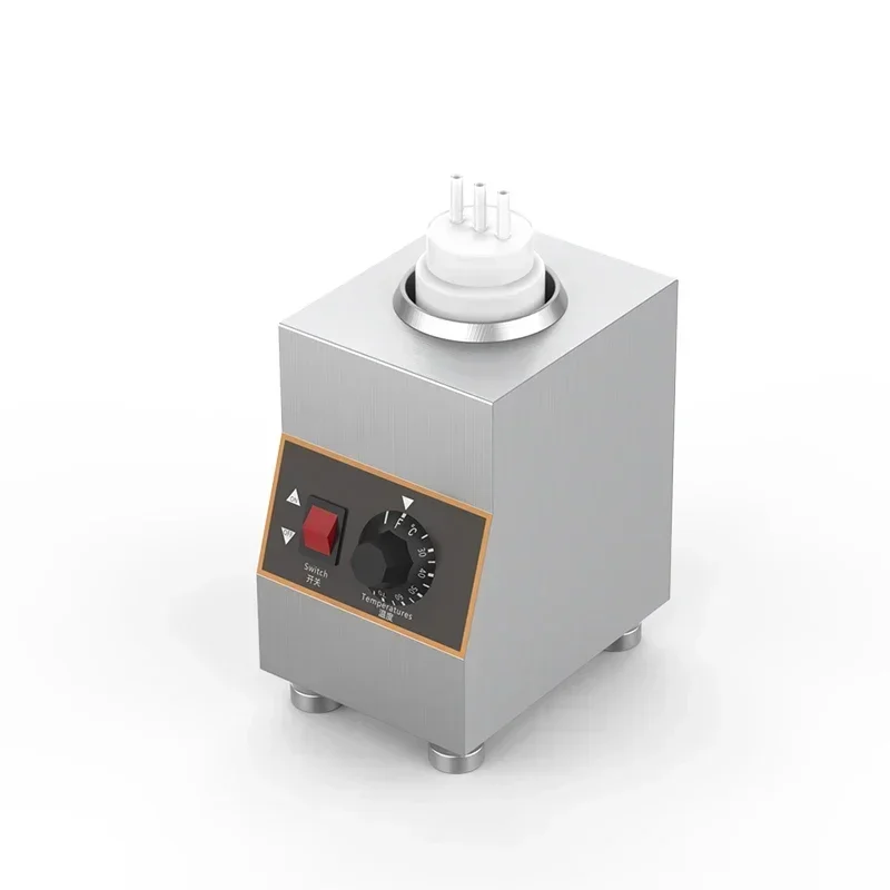1 2 3 Bottles Electric Sauce Chocolate Warmer Machine Heating Cheese Fruit Jam Warming Machine Dispenser Melter 220V/110V 3