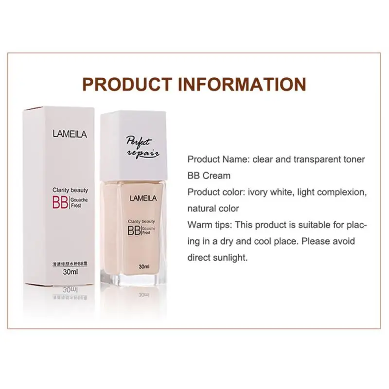 Moisturizing Formula Lasting Brightening Bb Cream Lightweight Formula Perfect Coverage Concealer Spray Gun Moisturizing Bb Cream