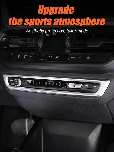 Accessori Bmw Copertura In ABS Per Pulsante Volume Auto Serie