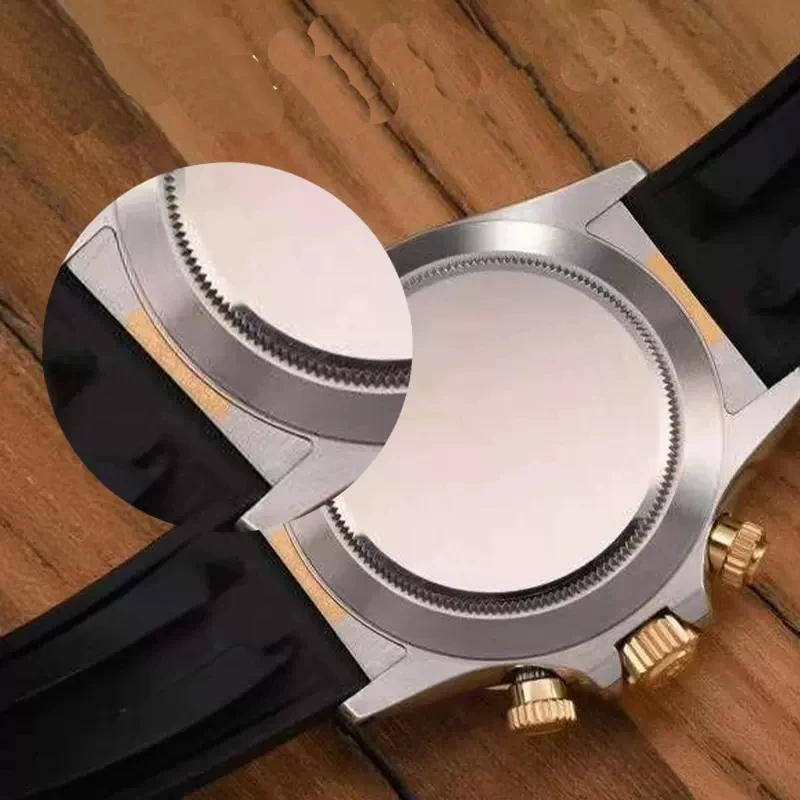 Stainless Steel Curved Interface Leather Strap Connector - Silver, Black, Gold, Rose Gold