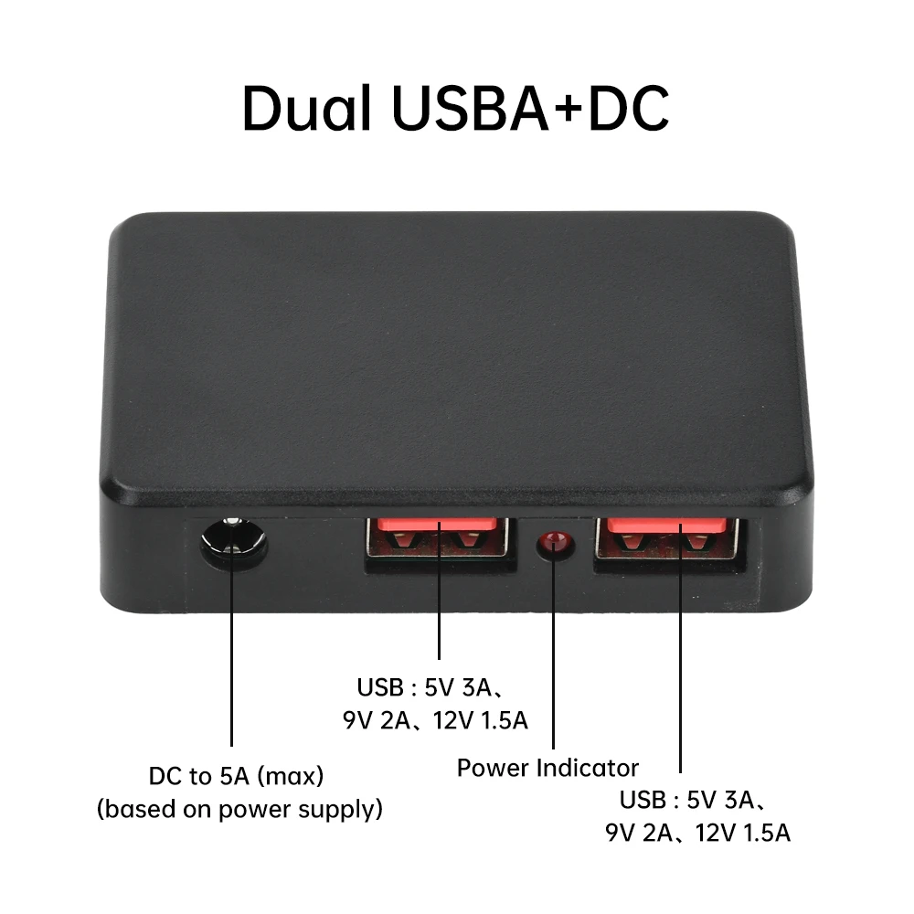ตัวควบคุมชาร์จพลังงานแสงอาทิตย์ USB 2 ช่อง DIY