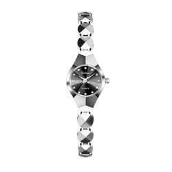 BINBOND N220 Women's Waterproof Exquisite Luxury Quartz Watch (Black)