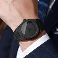 2PCS Fashion Men Quartz Watches Set Casual Plastic Band Man Sports Wristwatch Reloj Hombre（Without Box） 5