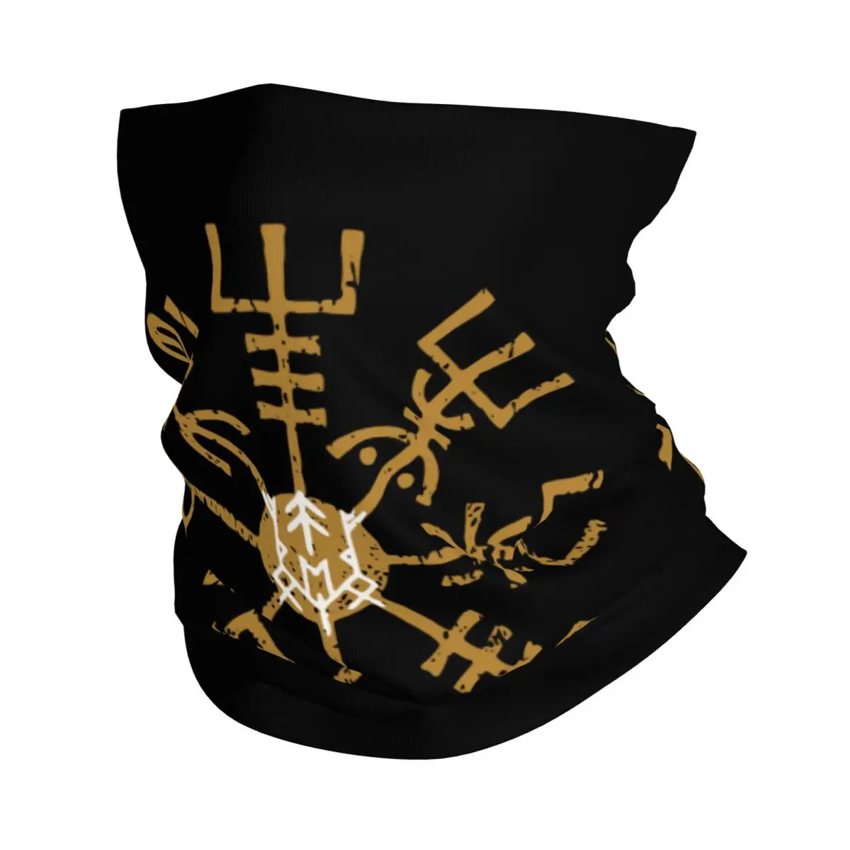 

Vikings Bandana Neck Cover Printed Balaclavas Wrap Scarf Warm Headband Hiking Unisex Adult All Season