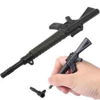 3 pezzi carino divertente penne Kawaii Canetas penna roller materiale scolastico Papelaria penna gel creativa a forma di pistola di cancelleria