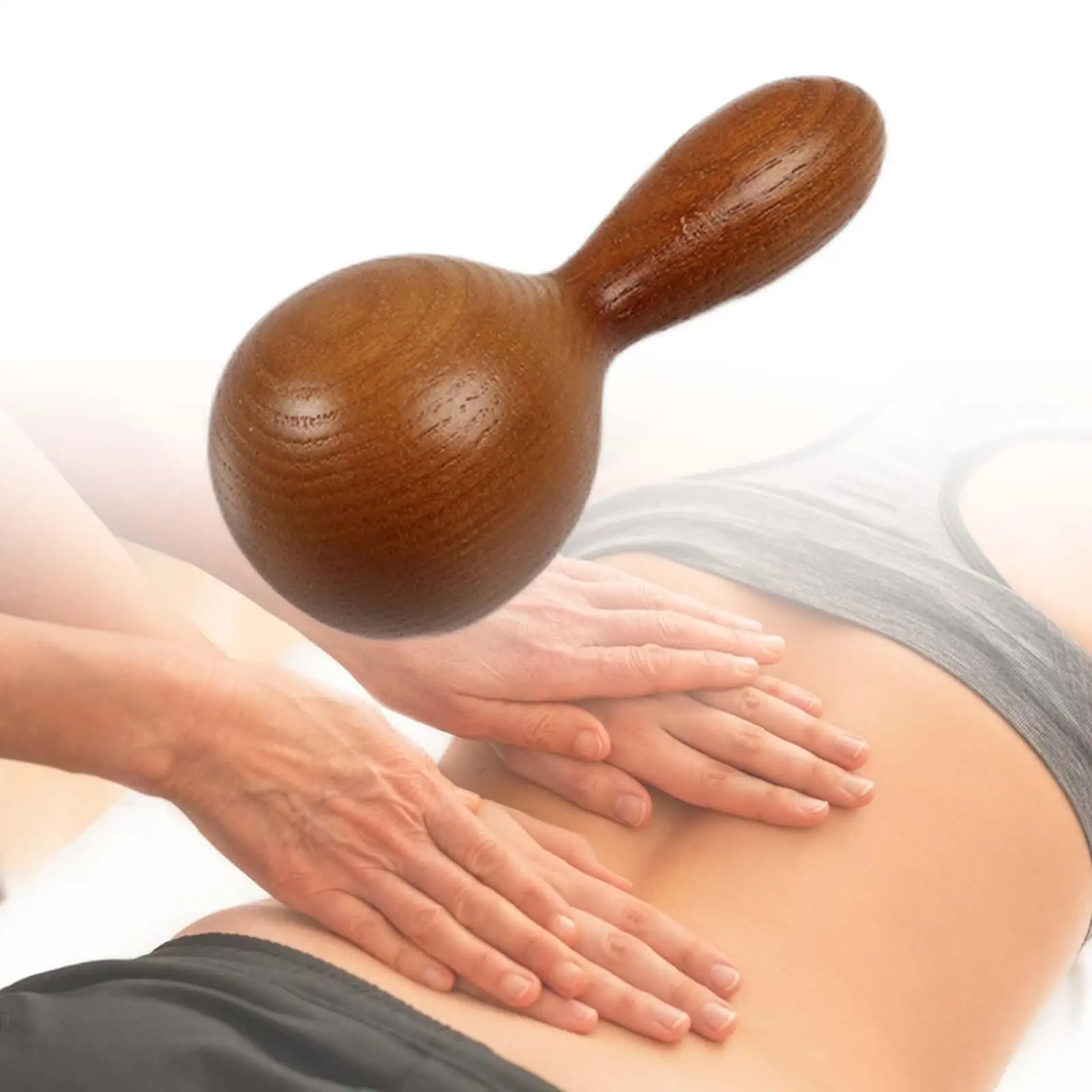 

Handheld Wooden , Sore Muscles Smooth Relaxation Essential Oil for Back Leg Neck Arm Foot