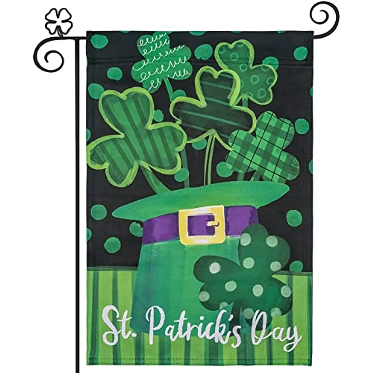 st-patricks-day-garden-flag-double-sided-yard-flag-with-shamrocks