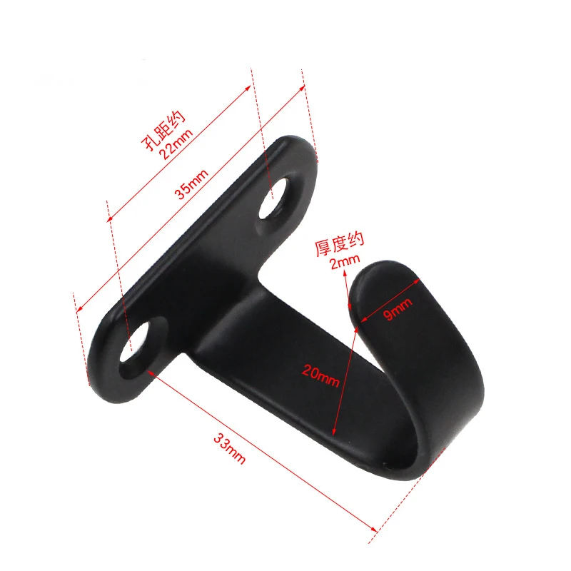 Crochet De Montage Au Plafond En Acier Inoxydable Noir, 5 Pièces, Pour Canapé De Loisir, Sacs De Sable, Hamacs, Anneaux Partenaires