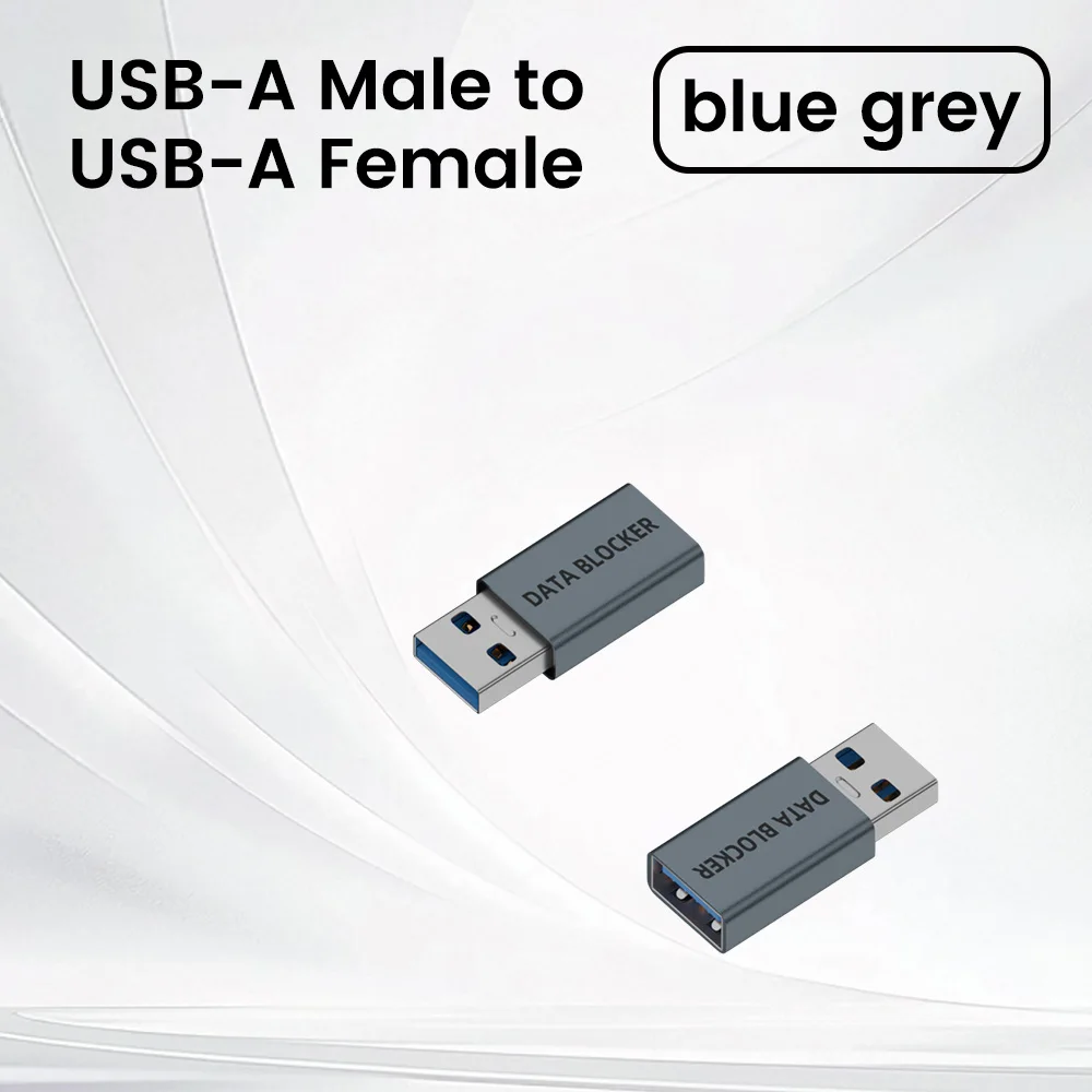 High-Speed USB/Type-C Data Blocking Charging Adapter for Enhanced Device Security