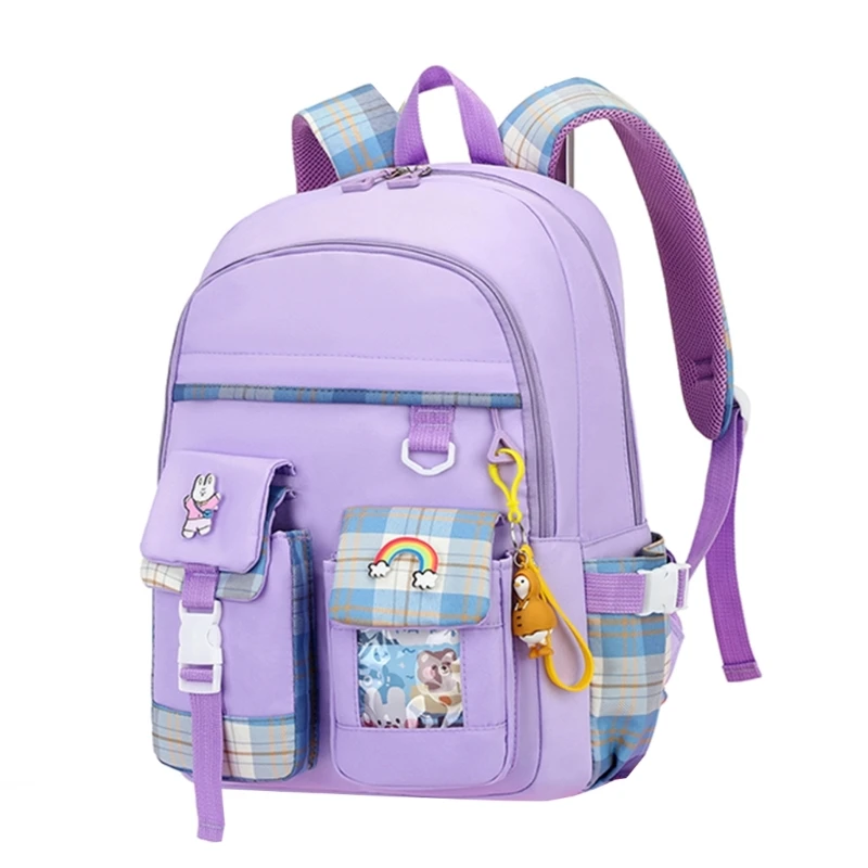 

Cartoon School Backpack Large Capacity Laptop Backpacks Student Backpack Breathable Daypack for Teen Girls