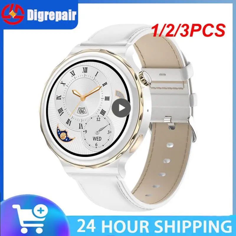 

1/2/3PCS Call Smart Watch 2023 Wireless Charging Watches 390*390 Resolution Women Fitness Bracelet Custom Watch Face