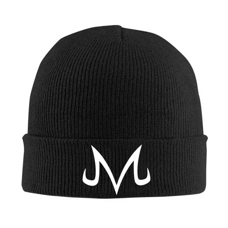 Majin Buu Print Bonnet Hüte Unisex elastische Strickmütze Winter warme Skullies Beanies Cap Head Wrap Caps für Reisen Outdoor Camping
