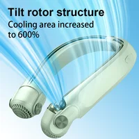 Xiaomi 8000mAh Wearable Neck Fan Portable Air Conditioner USB Rechargeable High Power Bladeless Turbine Fan Suitable for Outdoor 2