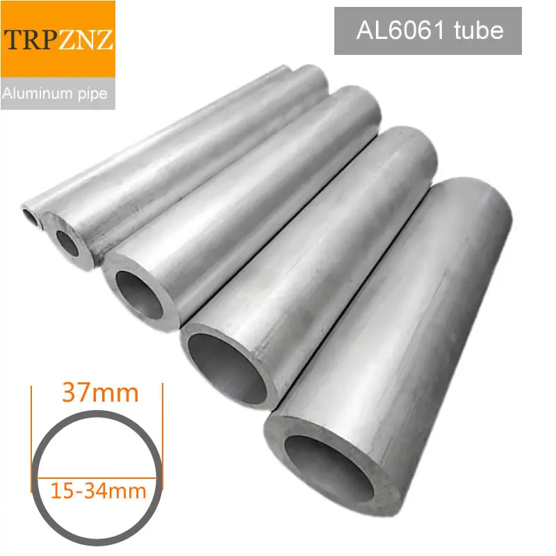 DMiotech 2pz (7mm OD x 3mm ID) Tubo Tondo in Alluminio