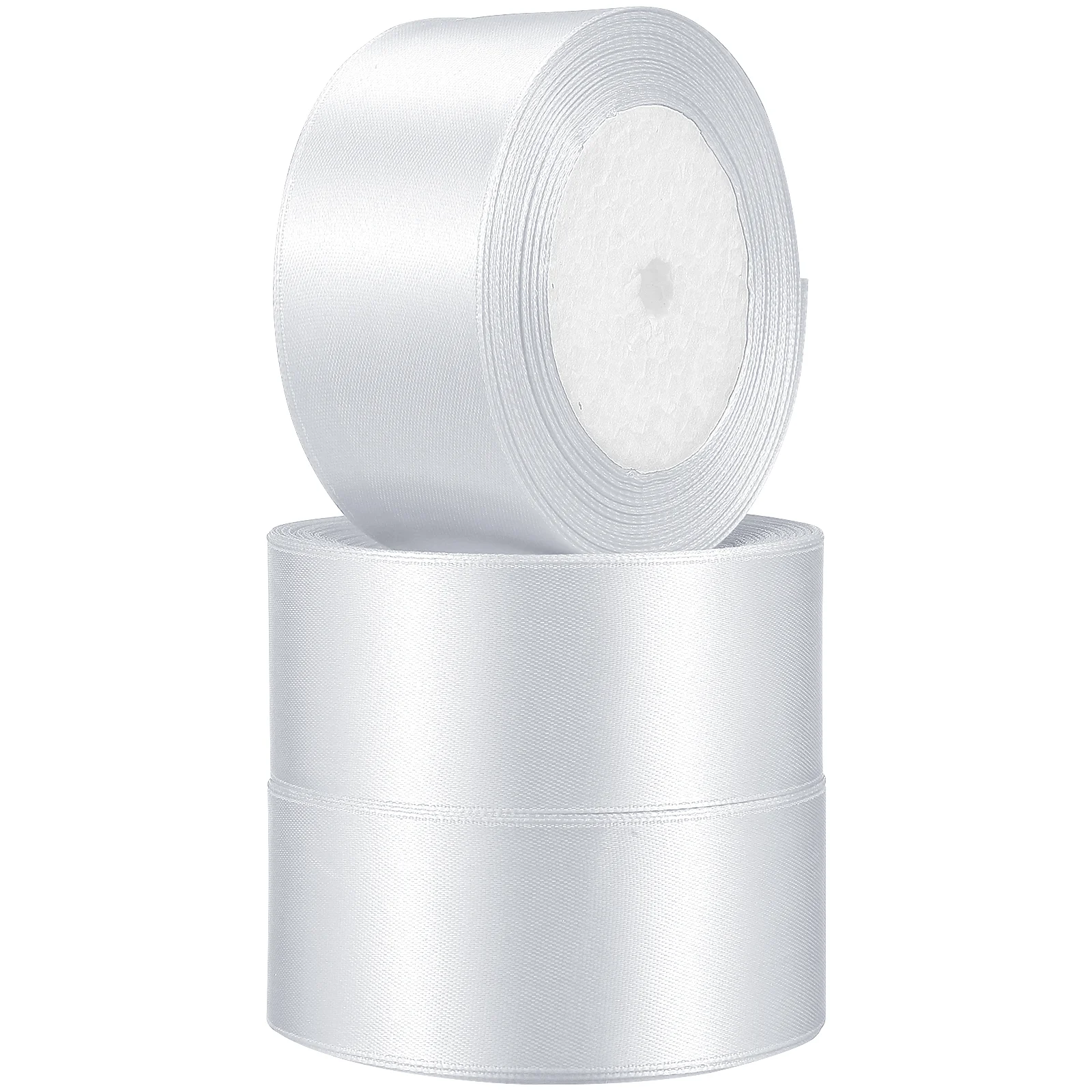 

3 Rolls Flowers Gift Packing Ribbon Christmas Decore Holiday Polyester Ribbons For Crafts