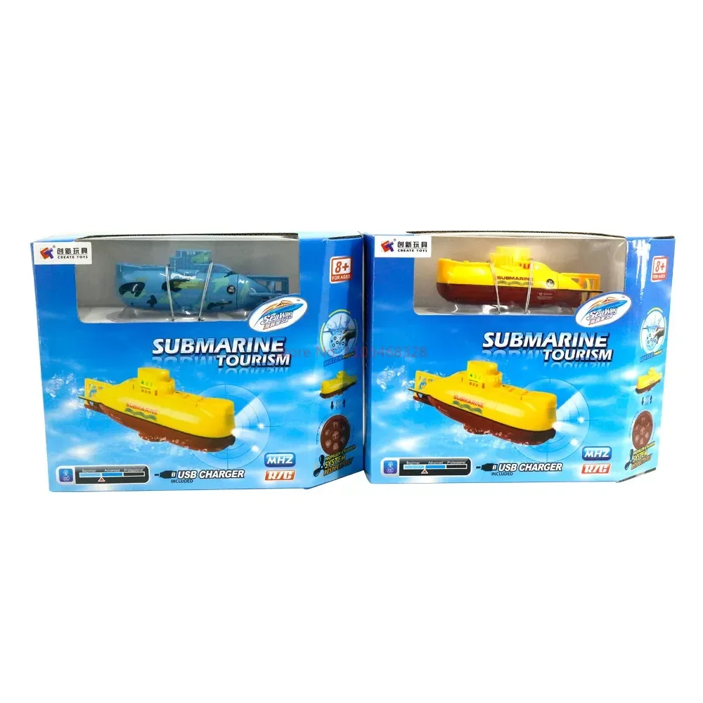 6 Channels Remote Controlled Submarine Submersible Nuclear Submarine 3311 Mini Remote Control Boat Electric Children'S Model Toy 4