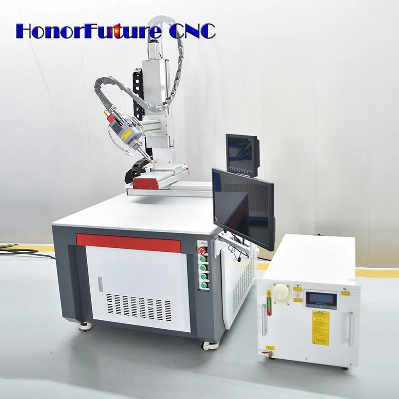 Platform Automatic Robot Laser Welding Machine Laser Welder 1Kw 2Kw 3Kw Small Footprint Stainless Steel Fiber Laser Welder 3