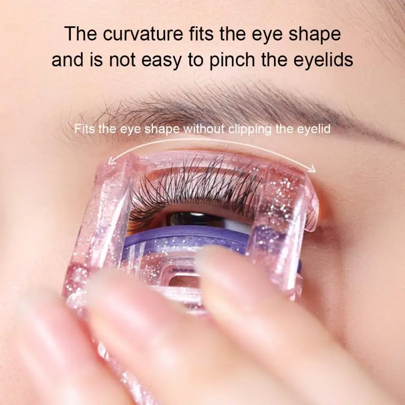 Professional Mini Eyelash Curler Portable Eye Lashes Curling Clips 1/2pcs