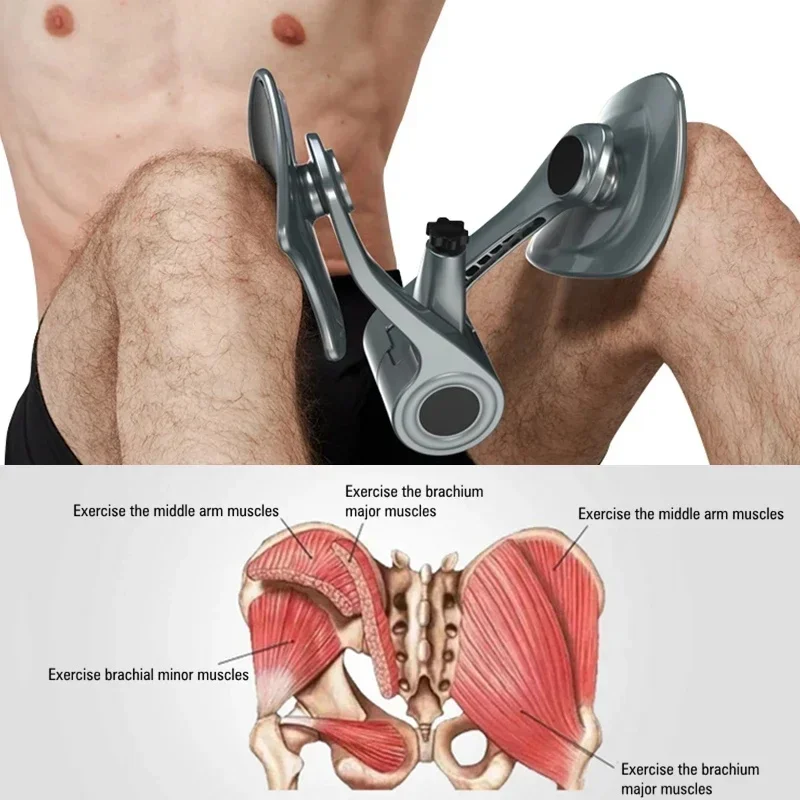 Kegel Fitness Equipment Home Exercise Pelvis Pelvic Muscle Trainer Buttock Equipment For Men Floor Exerciser-Strengthen