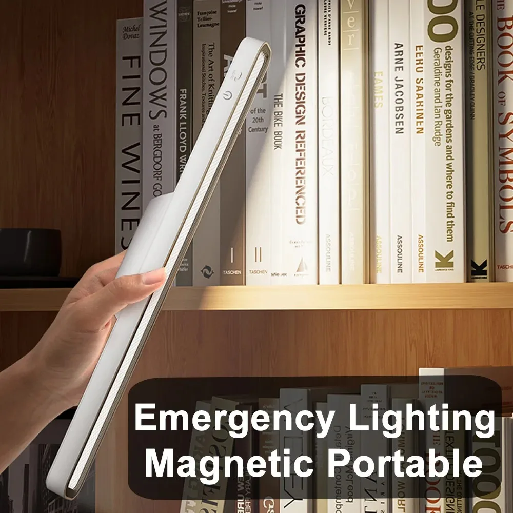 Desk Lamp Hanging Magnetic Table Lamp Led Usb Rechargeable Stepless Dimming Cabinet Closet Wardrobe Night Light 3