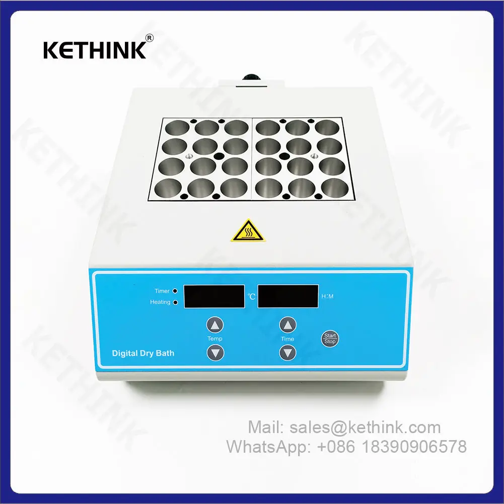 KETHINK 실험실 장치 KT-ND100-2, 휴대용 액체 샘플 농축 기계, 질소 샘플 농축 장치