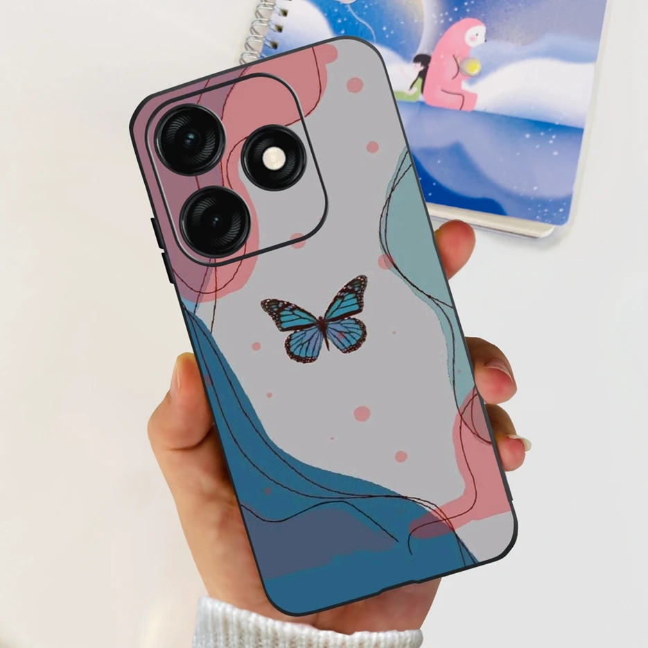 Stylish Shockproof Painted Phone Case with Soft Bumper