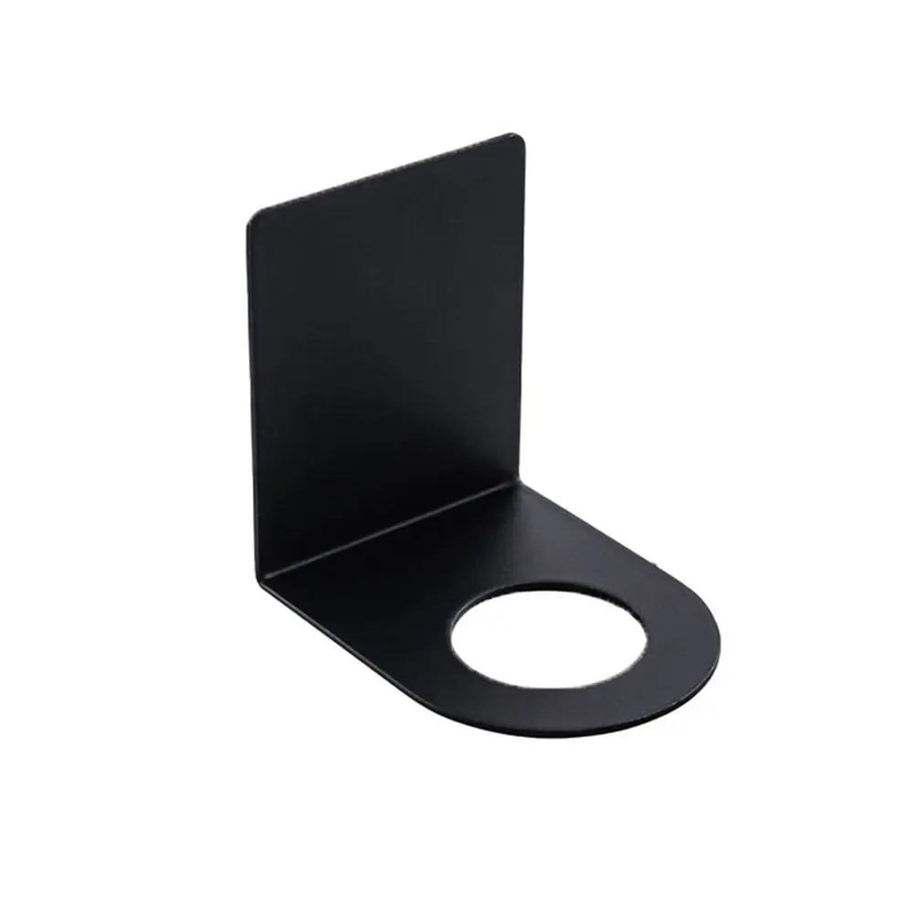 Stainless Steel Bottle Free of Punch Metal Hook Wall Mounted Soap Bottle Holder Hanger Stand Traceless Kitchen Supplies