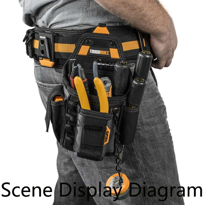 TOUGHBUILT TB-CT-36-L10 Multi Functional Special Tool Kit Multi Pocket Fixture Screwdriver Tool Set Quick Hanging Bag 5