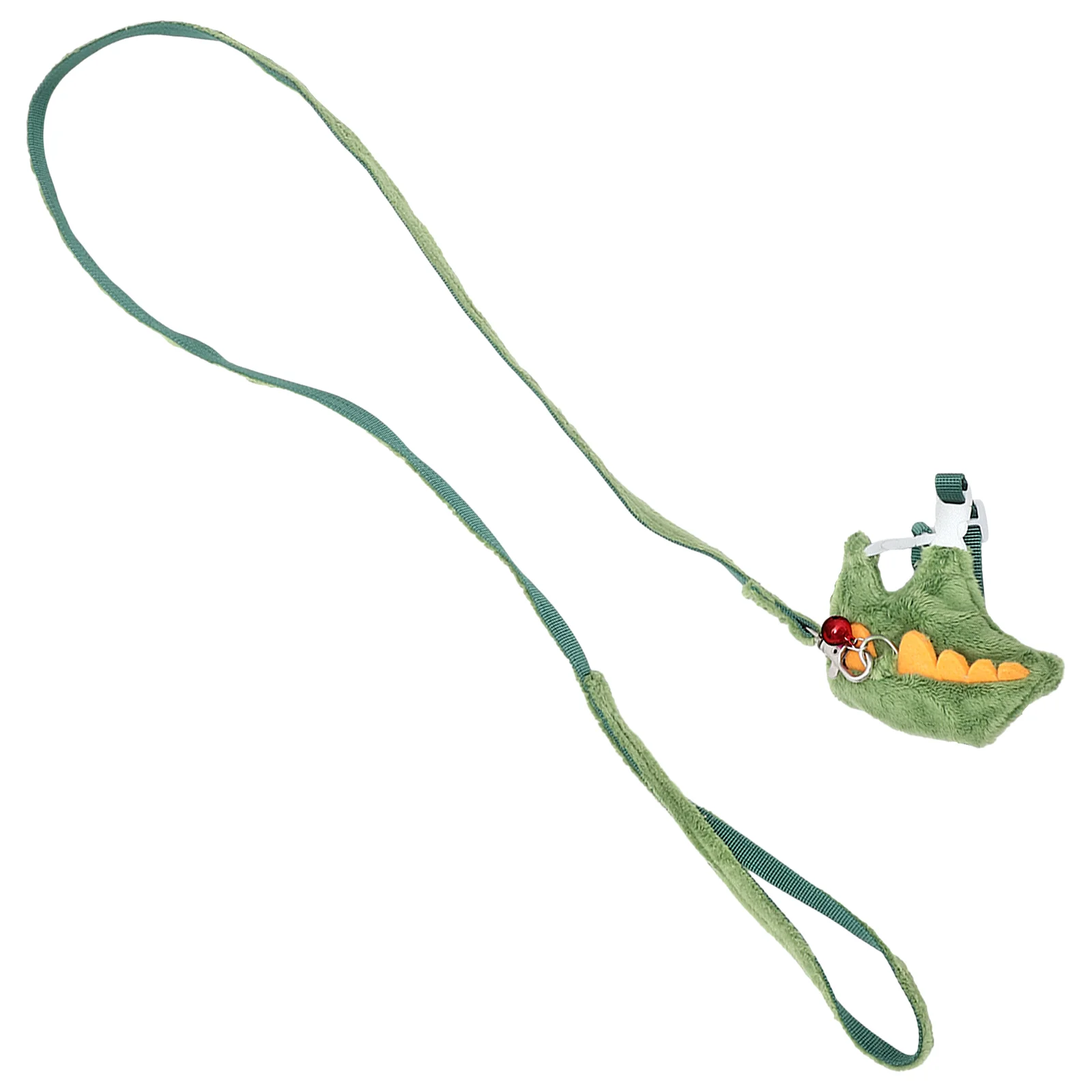 Green Dinosaur Cartoon Pet Traction Rope Small Pets Harness Adjustable Ferret Leash Dragon Harness Kitten Cobayos Collars