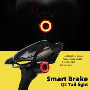 Fahrrad rücklichter Warn lampe Fahrrad rücklicht Selbst betriebenes  magnetisches Induktions-Fahrrad zubehör, das nicht aufgeladen werden muss -  AliExpress