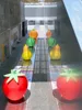 Inflatable cartoon orange strawberry pear fruit air mold fruit fair diversion mall atrium decoration beauty Chen 2