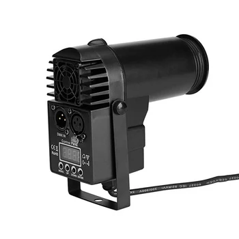 RGBW DMX512 핀스팟 라이트 디스코 미러 볼 스포트라이트, Dmx 스포트라이트, 좁은 빔 스포트라이트, 12W