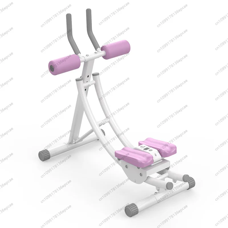 Ab Machine For Stomach Workout Foldable Ab Machine With LED Monitor - 3 ...
