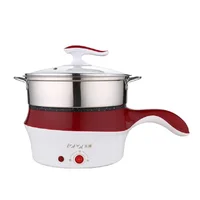 HA-Life Mini Electric Cooking Machine Non-Stick Rice Cooker - Single/Double Layer Pot 1