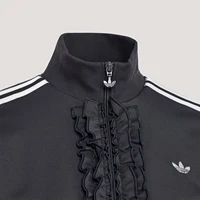 Veste élégante en tricot à bordure feuille de lotus Adidas Authentic Three Leaves pour femme KU9387 3