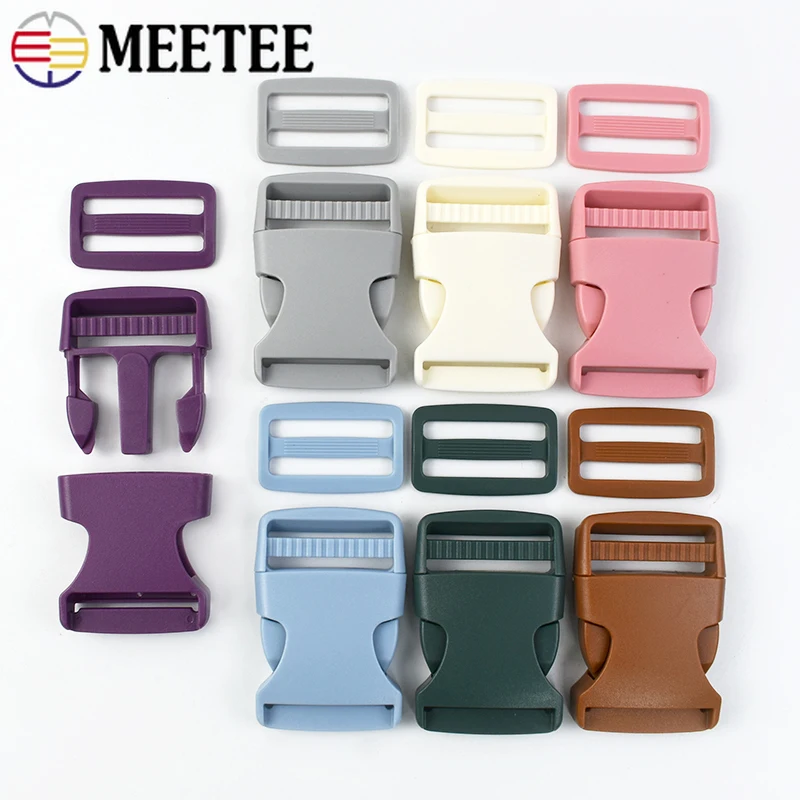 100pcs backpack buckle replacement Plastic Webbing Buckle Plastic