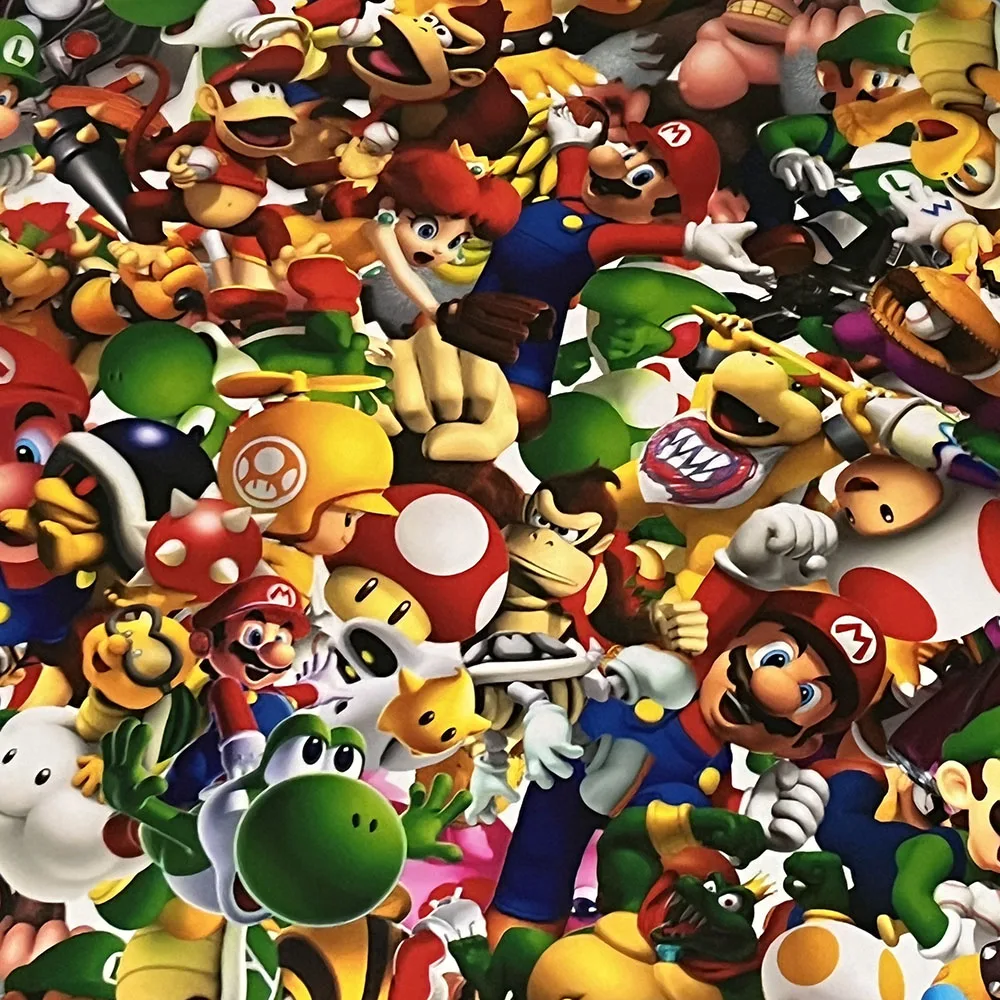 20 Meters  Cartoon Water Transfer Printing Film Anime  Hydrographic Film Hydro Trim for Car Wheel Helmet Decor Width