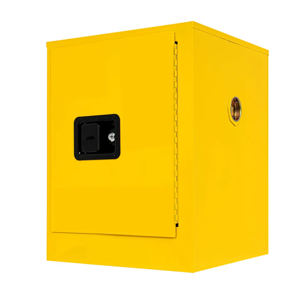 15L Yellow Flammable Liquid Safety Cabinet
