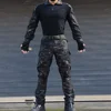 Tactical Suits Outdoor Uniform Hunting Shirts Cargo Pants Trainning Airsoft Paintball Clothes Sets Men Clothing Wear-resisting 3