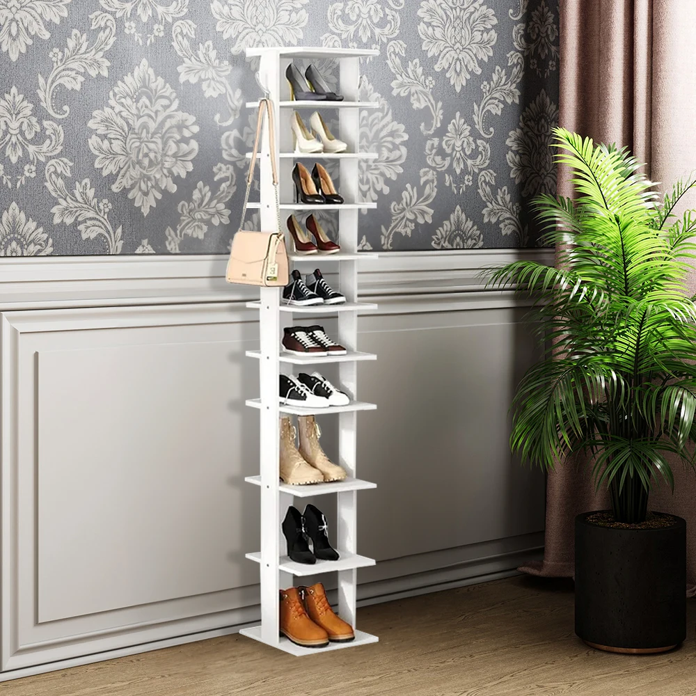 【Lifeideas】Contemporary 7/10-Tier Household Space Saving Shoe Rack for Entryway