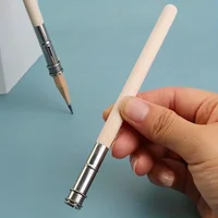 Single-ended pencil extender paintbrush extender Wooden pole pencil extender pencil holder 2