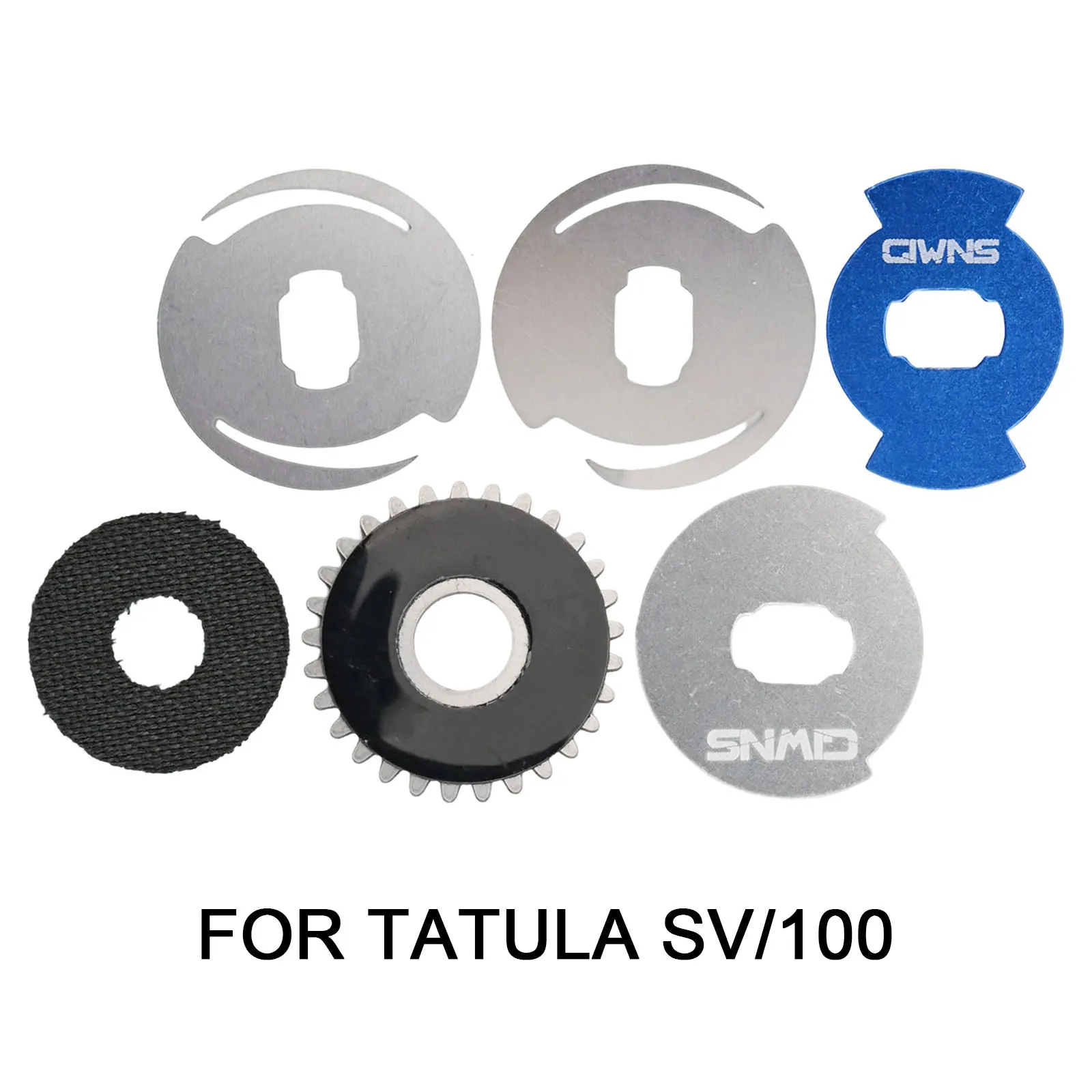 Baitcast Reel Fishing Wheel Refit Accessories Unloading Alarm Drag Click Stainless Steel Brake Gasket For Daiwa SV100 Tools