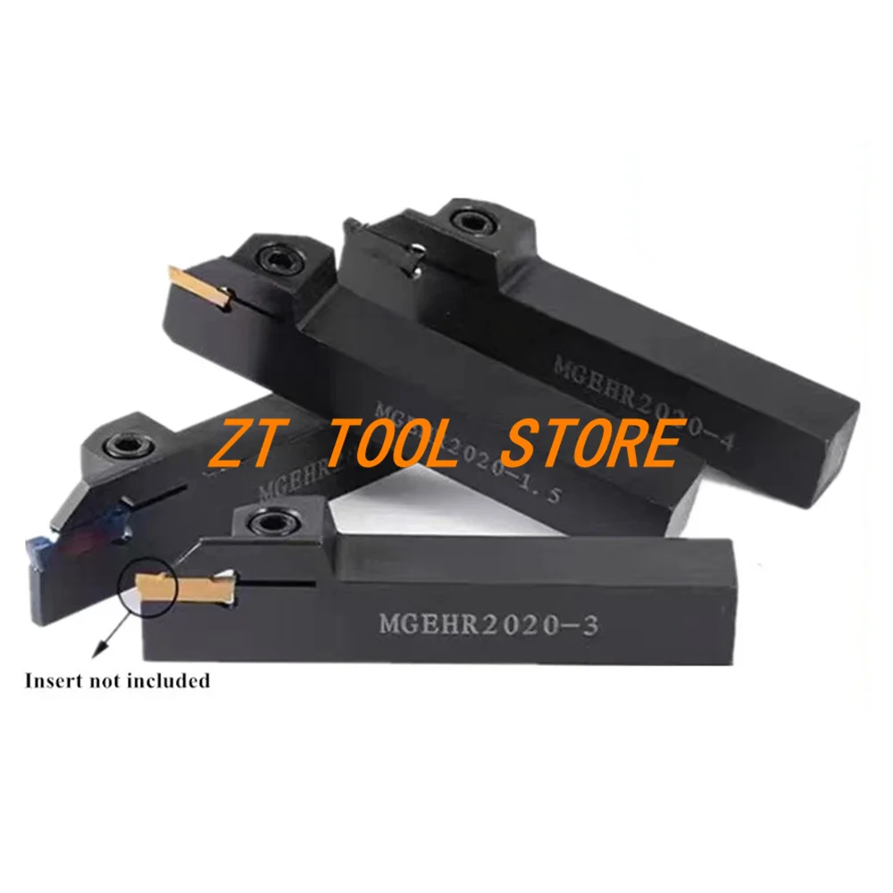 MGEHR1010 MGEHR1212 MGEHR1616 MGEHR Grooving and Parting off Lathe Tool Cutter Holder 1.5mm 2mm 3mm 4mm for MGMN MRMN
