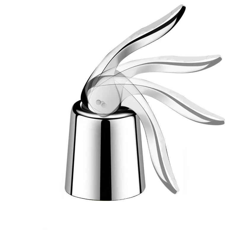 

Stainless Steel Vacuum Sealed Wine Stopper,cocktail,whisky,Glass Bottles Bottle Stoppers Sealer Bar Accessories Home Bars Gadget